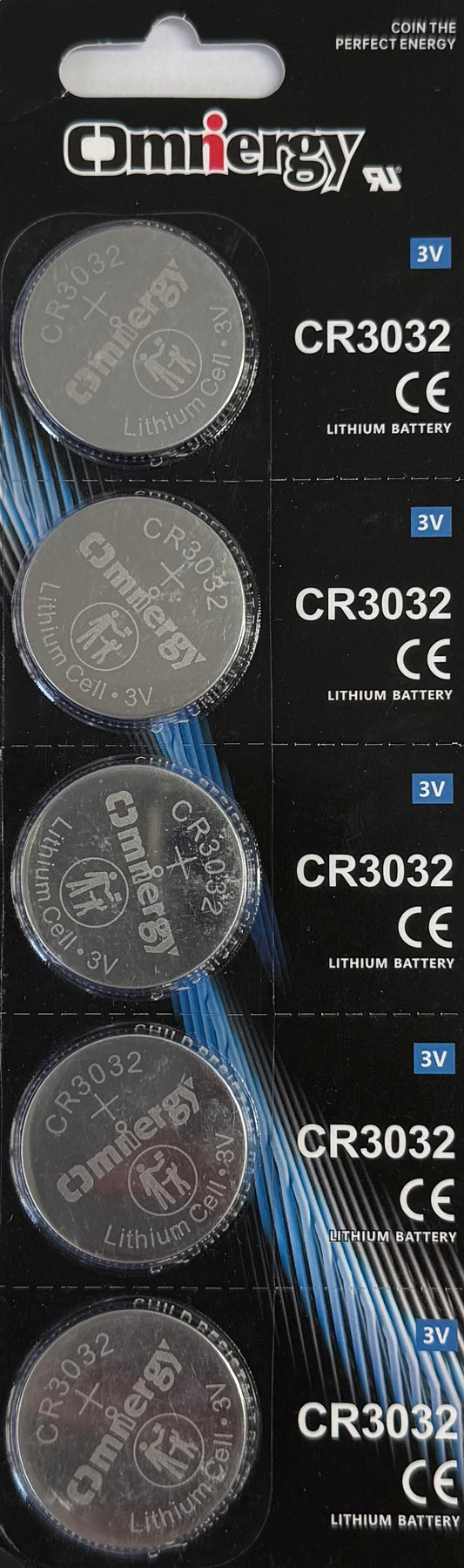 סוללת CR 3032- מחיר ל 5 יחידות