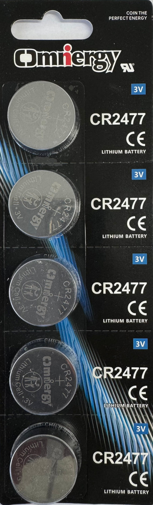 סוללת CR 2477 - מחיר ל 5 יחידות